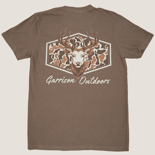 Camo Deer Graphic Tee - Garrison & Co.