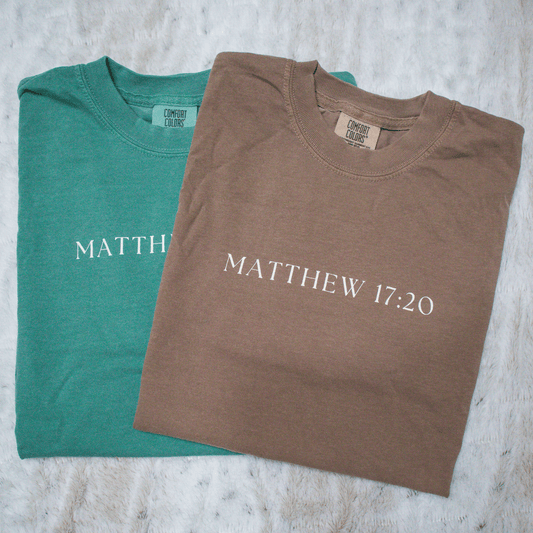 Faith Can Move Mountains Tee - Garrison & Co.